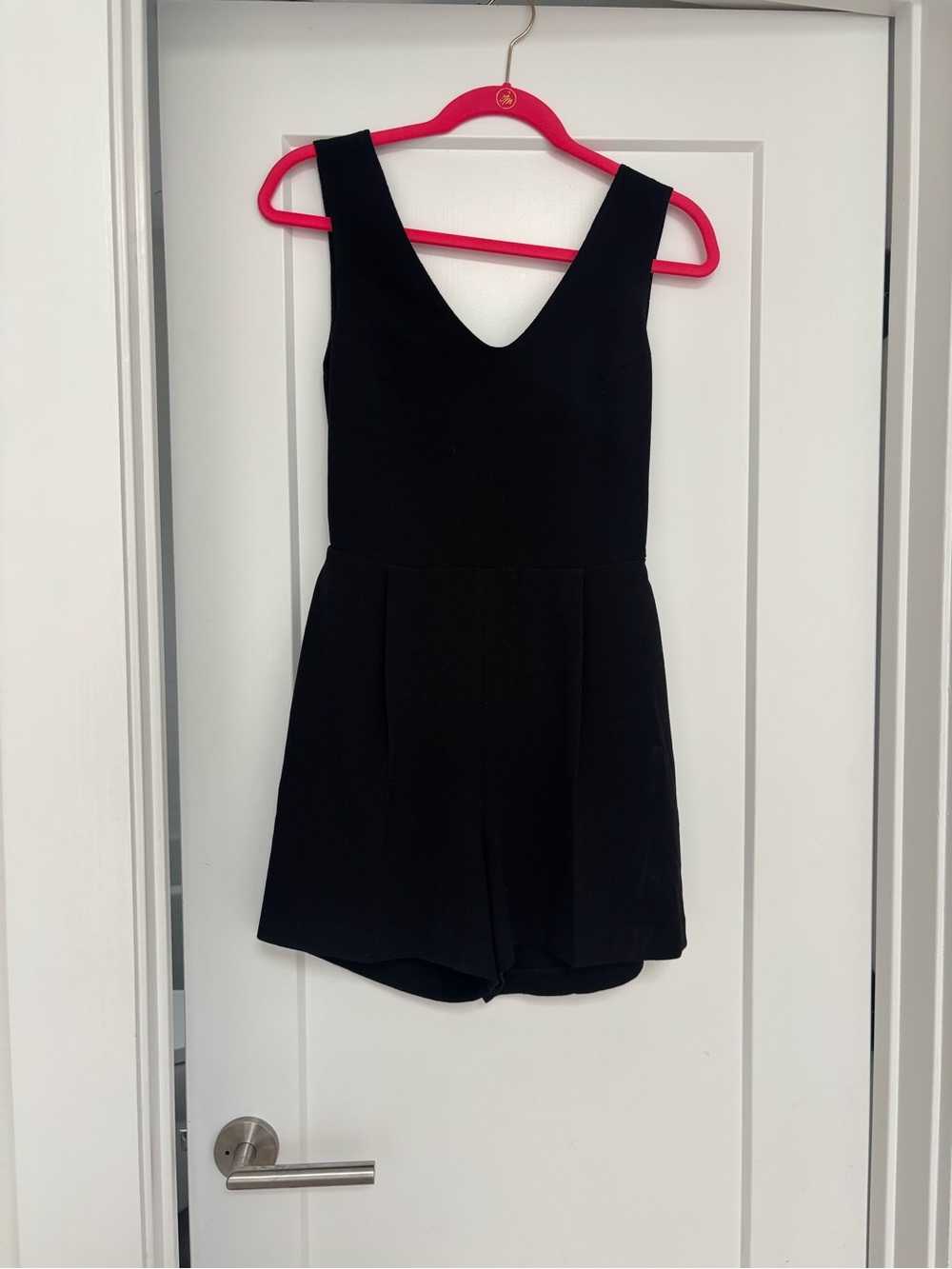 Club Monaco V-Neck Tie Back One-Piece Romper